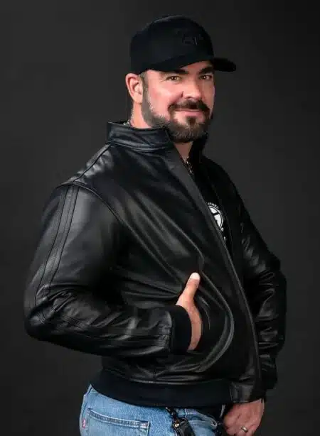 Mr. S Leather Sport Jacket Black