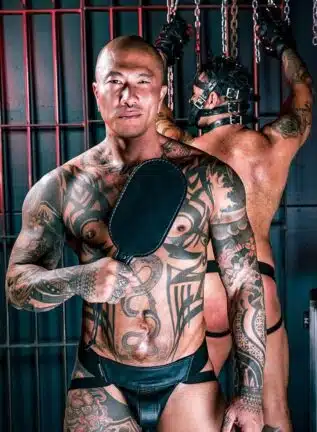 Mr. S Leather Wide Leather Paddler