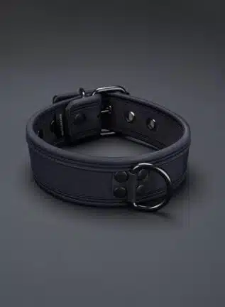 Mr. S Neo Carbon black Puppy Collar