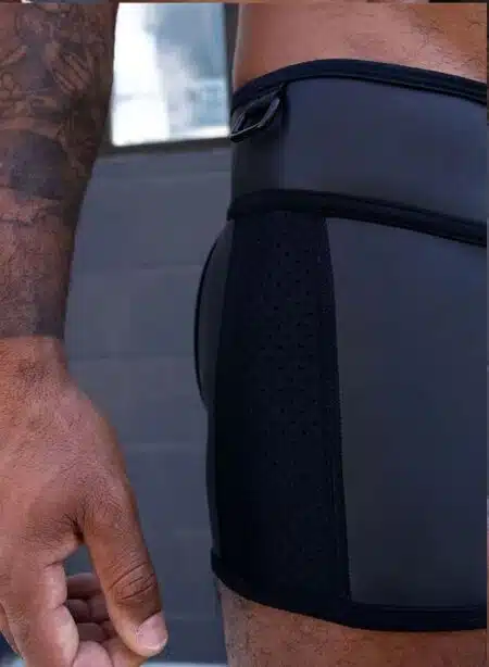 Mr. S Neo Chap Shorts Black