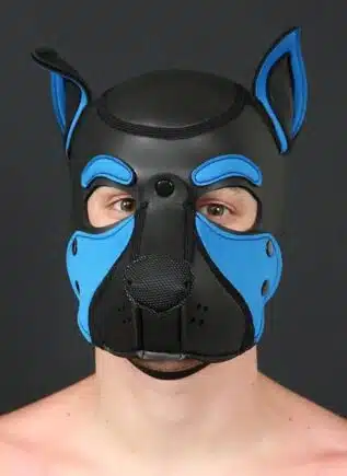 Mr. S Neo Frisky Pup Hood Cobalt Blue
