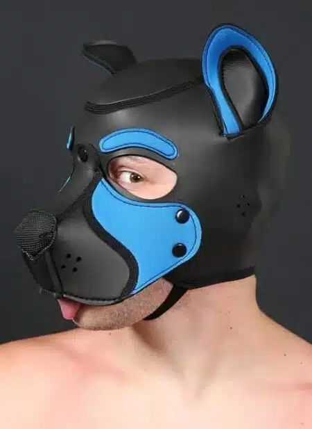 Mr. S Neo Frisky Pup Hood Cobalt Blue