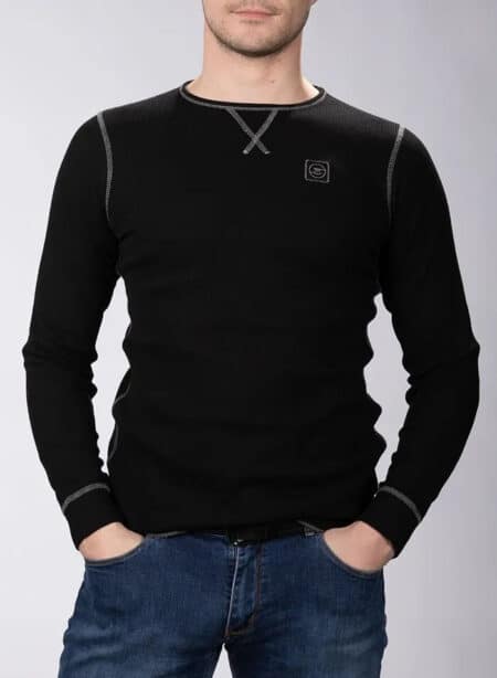 Mr. Thermal Shirt Black