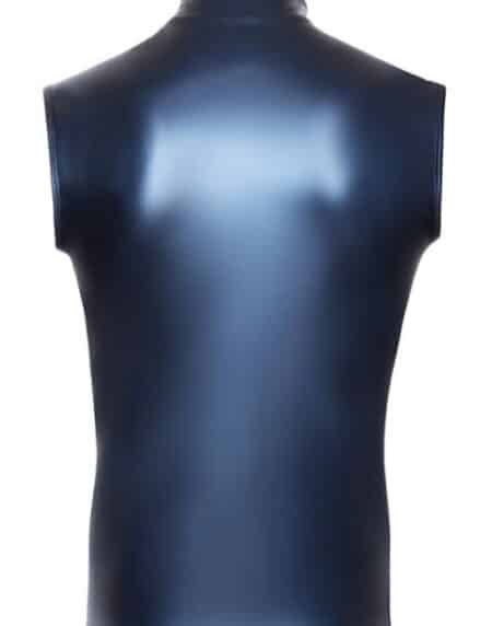NEK Men's Blue Metallic Shirt