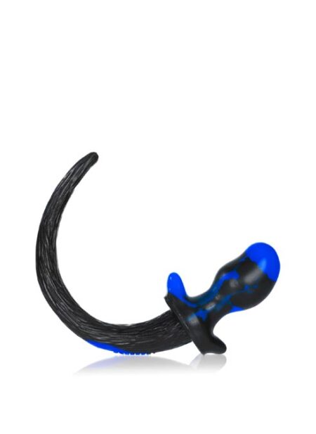 Oxballs Color Swirl Puppy Tail Blue