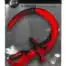 Oxballs Color Swirl Puppy Tail Red