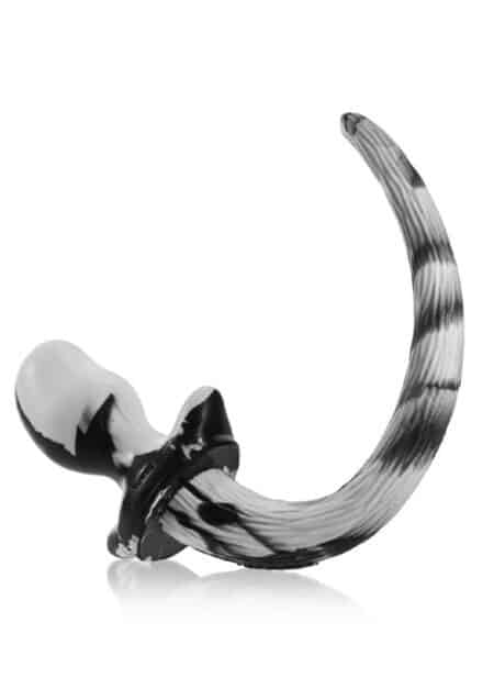 Oxballs Color Swirl Puppy Tail White