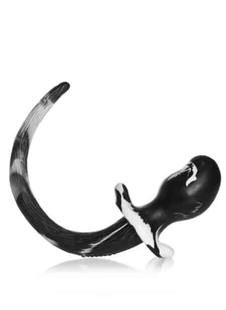 Oxballs Color Swirl Puppy Tail White
