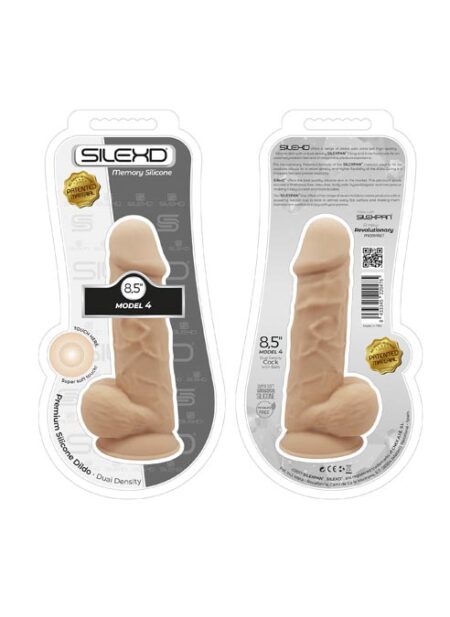 SILEXD Silicone Thick Dildo with Balls 8,5 inch