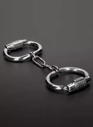 Stainless steel Handcuffs with Combination Lock