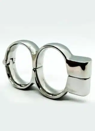 Stainless steel Irish Handcuffs