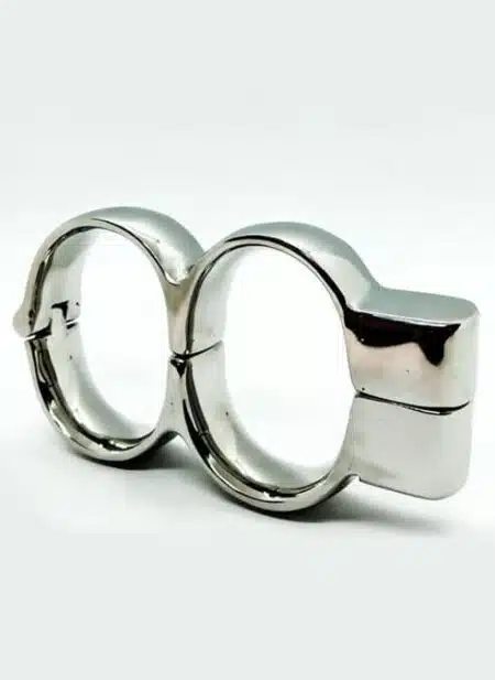 Stainless steel Irish Handcuffs