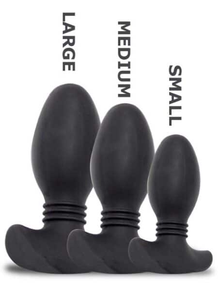 Titus Silicone Ribbed Butt Plug