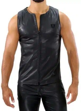 ToF Zipped Tank Top Fetish