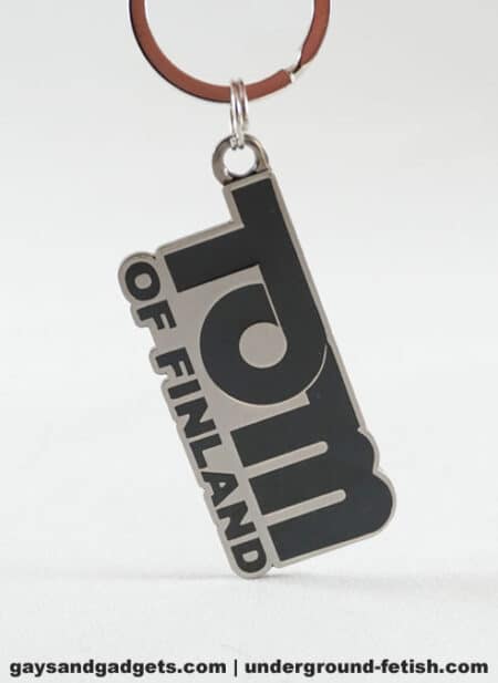 Tom of Finland Logo Keyring