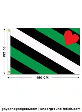 Boi Pride Flag Printed 90 x 150 cm