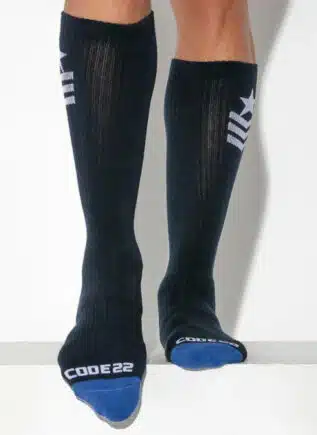 CODE 22 Military Socks Navy Blue