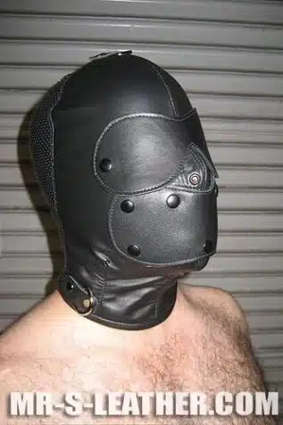 Mr. S Leather Deluxe Tight Hood Perforated