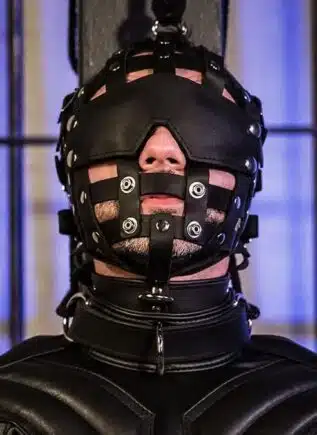 Mr. S Leather Fetters Strap Face Cage