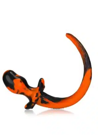 Oxballs Color Swirl Puppy Tail Orange