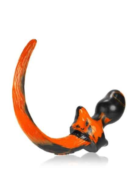 Oxballs Color Swirl Puppy Tail Orange