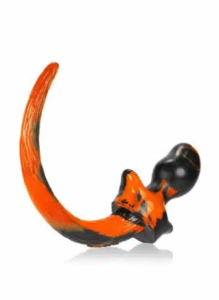Oxballs Color Swirl Puppy Tail Orange
