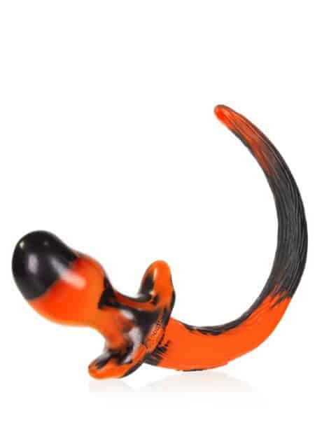 Oxballs Color Swirl Puppy Tail Orange