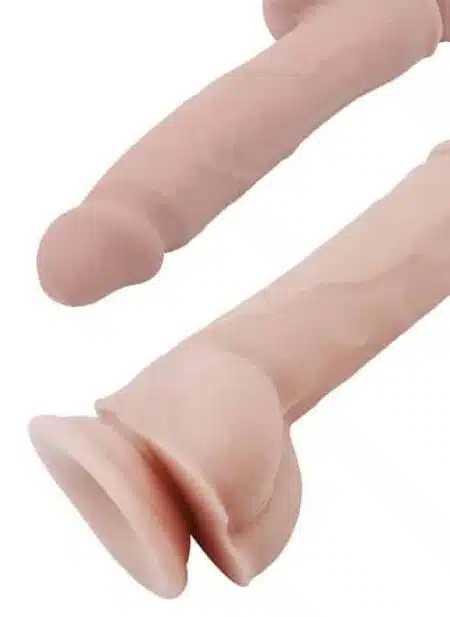 Champs Dorky Dual Density Dildo with Balls