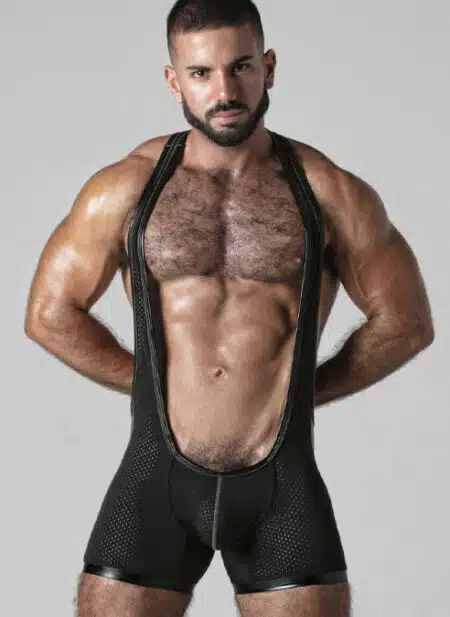Locker Gear Mesh Singlet Khaki