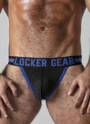 Locker Gear Push It Jockstrap Blue