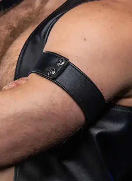 Mr. S Leather Bicepband 1.75" Black