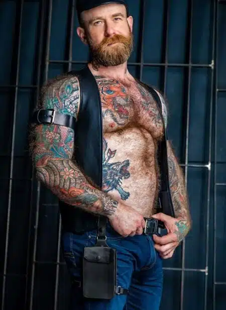 Mr. S Leather Jockstrap Holster Harness