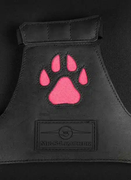 Mr. S Leather Open Paw Puppy Glove Pink