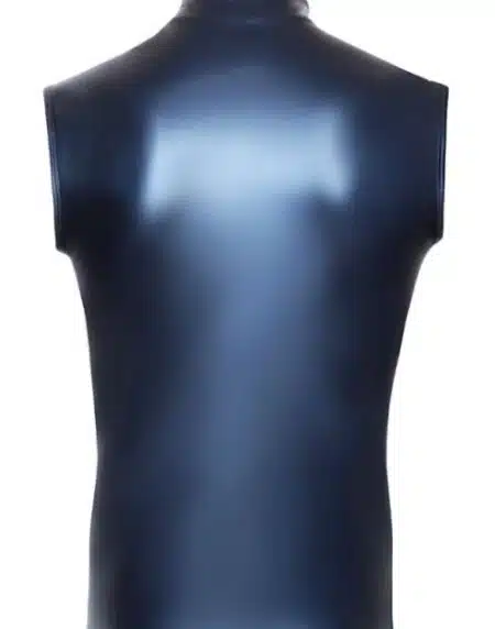 NEK Men's Blue Metallic Shirt