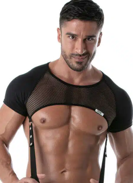 TOF Paris Circuit Mesh Full Harness Black