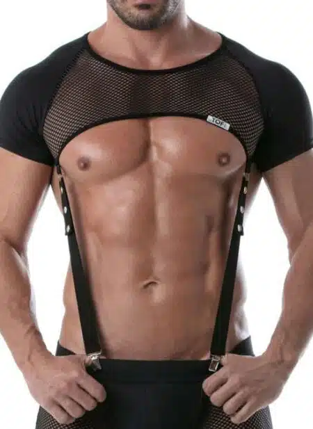 TOF Paris Circuit Mesh Full Harness Black