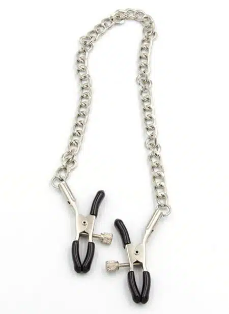 Adjustable Alligator Clamps with Chain