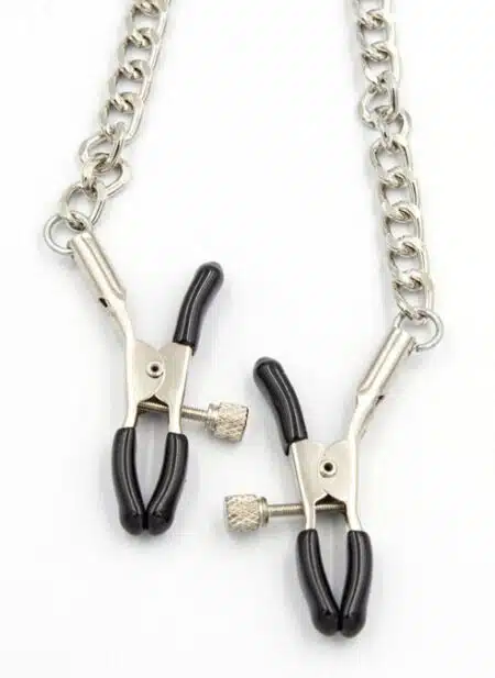 Adjustable Alligator Clamps with Chain