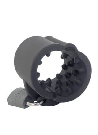 Brutus Cruncher Silicone Lockable Spiked Ball Stretcher