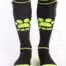 Brutus Puppy Paw Socks with Pocket Lime