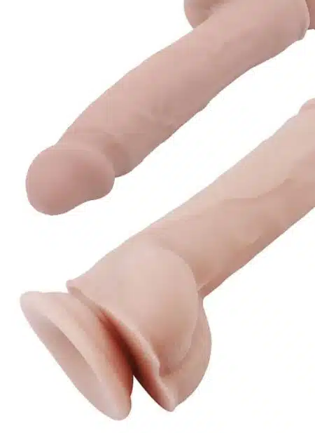 Champs Dorky Dual Density Dildo with Balls