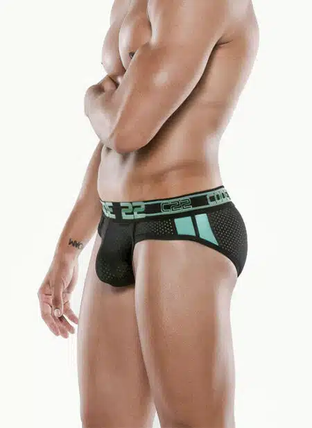 CODE 22 Motion Push-up Brief Black