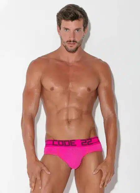 CODE 22 Motion Push-up Brief Pink
