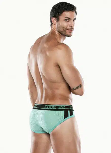 CODE 22 Motion Push-up Brief Turquoise