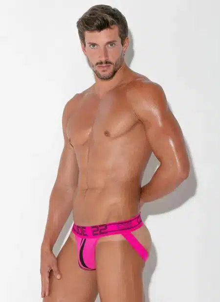 CODE 22 Motion Push-up Jockstrap Pink