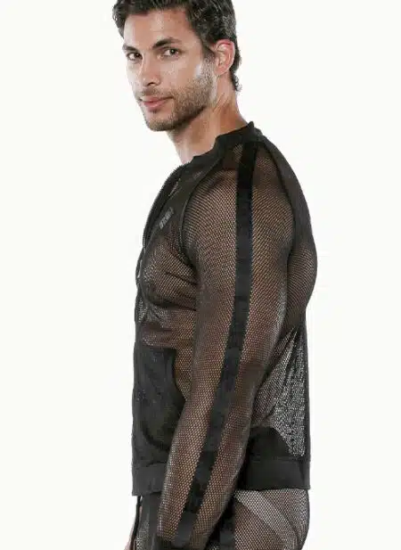 CODE 22 See Me Mesh Jacket Black