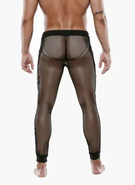CODE 22 See Me Mesh Jogger Black
