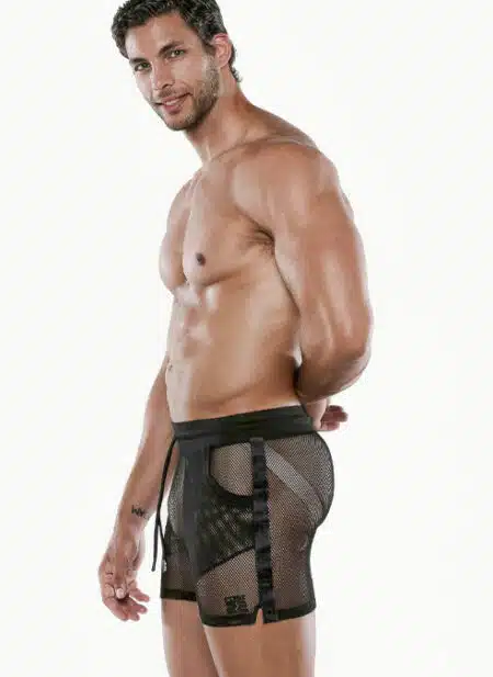 CODE 22 See Me Mesh Short Black
