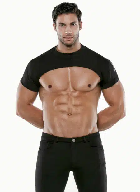 CODE 22 Sleeve Top Black