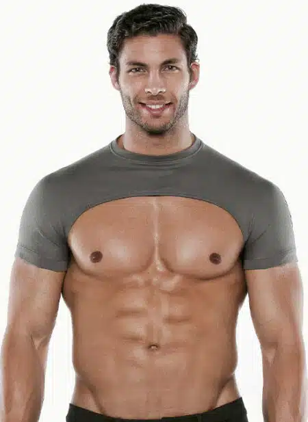 CODE 22 Sleeve Top Grey